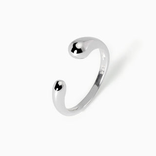 Anello aperto da donna in argento