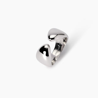 Anello regolabile chunky in argento