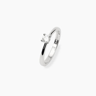 Anello solitario con diamante lab-grown 0,25 carati