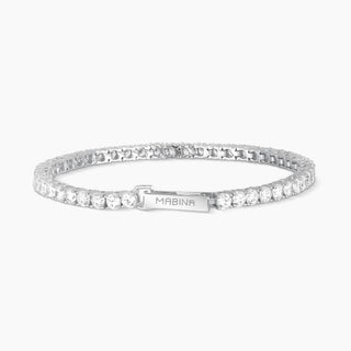 Bracciale tennis in zirconi bianchi TENNIS CLUB