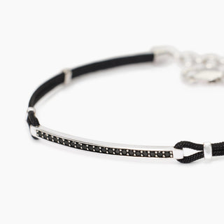 Bracciale uomo con piastra