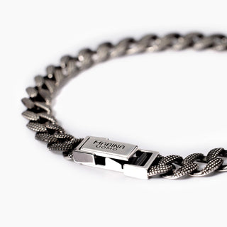 Bracciale uomo con catena groumette