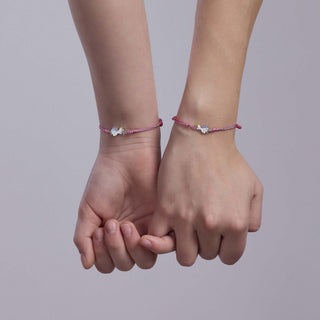 Set di due bracciali amicizia