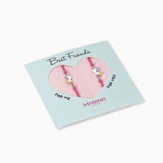 Set di due bracciali amicizia