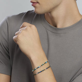 Bracciale da uomo multicolor