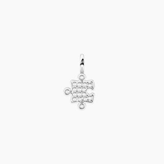 Ciondolo puzzle con cristalli PUZZLE
